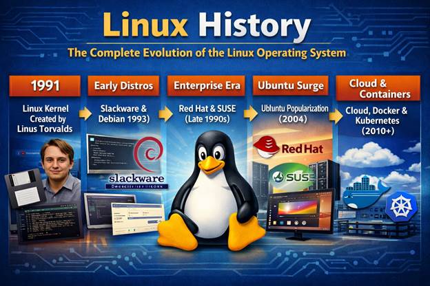 Linux History: The Complete Evolution of the Linux Operating System